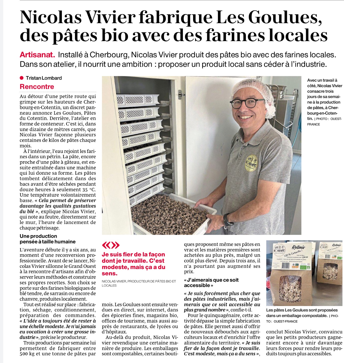 Article Ouest-France